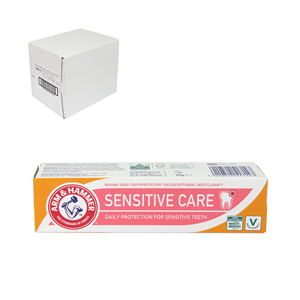 Dentifrice Arm and Hammer pour dents sensibles 125 ml, blanchissant biologique et nettoyage en profondeur pour un confort durable, dents sensibles, usage domestique - Product Image 6