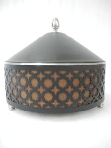 Olla caliente con Acabado niquelado para servir alimentos, cazuela aislada para servir alimentos, olla caliente para decoración de mesa de Hotel - Product Image 6