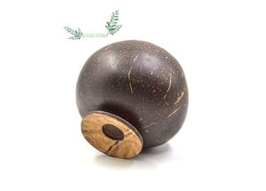 ถ้วยมะพร้าวและแก้วมะพร้าวพร้อมโลโก้ Eco2go แกะสลักโลโก้ด้วยเลเซอร์ที่มีคุณภาพสูงในเวียดนามขายส่ง - Product Image 6