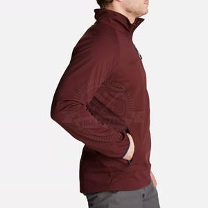 Veste Softshell à col montant pour hommes sur mesure disponible en gros - Product Image 4