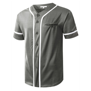 Style parfait hommes maillot de baseball vente chaude anti-rides haute qualité taux raisonnable maillot de baseball - Product Image 1