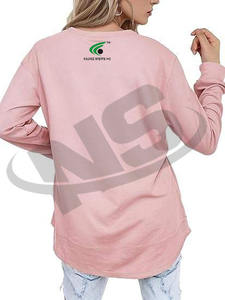 Sweat-shirt pour femme en coton de qualité supérieure, manches longues, pull d'hiver, couleur personnalisée, taille en gros, prix bon marché, streetwear - Product Image 6