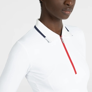 Camiseta ecuestre deportiva Ajuste perfecto técnico Ropa personalizada a granel Venta al por mayor Equitación Baselayer Top Camisas - Product Image 6