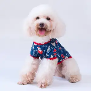 Kleine Hond Kerst Outfit Sjaal Strik Kraag Bandana Cadeau Voor Huisdier Kostuum Puppy Hond Kat Kerstkleding