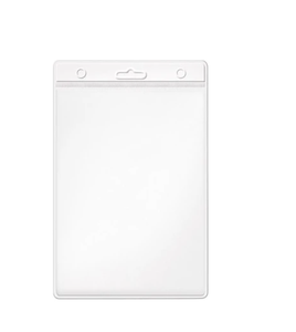 Porte-badge transparent en PVC, étui étanche pour passe d'exposition, porte-carte d'identité scolaire avec trou - Product Image 3