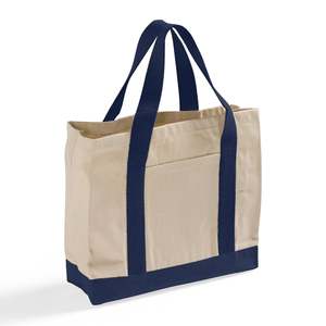 กระเป๋าช้อปปิ้งผ้าแคนวาสทวิลสองสีแบบใช้ซ้ำได้-TF285 - Product Image 5