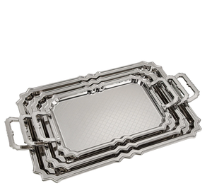 Tendance Plateau de service à chocolat en métal décoratif fait à la main Parfait pour cadeau Diwali Eid Noël Autre occasion spéciale des fêtes - Product Image 1