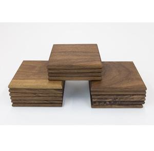 Natural Wooden <b>Coasters</b> Set Handmade Eco-Friendly <b>Drink</b> <b>Coasters</b> - Product Image 3