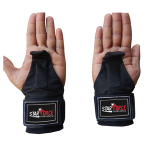 Ganchos de levantamiento de pesas de primera calidad, agarre de mano resistente y correas de muñeca, soporte de 9mm, accesorios de entrenamiento duraderos acolchados de neopreno - Product Image 6