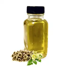 Органическое масло Moringa для ухода за кожей и волосами, экспорт, высококачественное производство из Индии