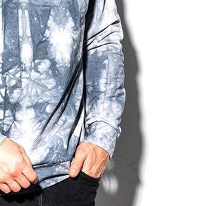 Venta al por mayor Tarifa Hombres Tie Dye Hoodies Último estilo Venta caliente Antiarrugas Material duradero Tie Dye Hoodies con totalmente personalizado - Product Image 3