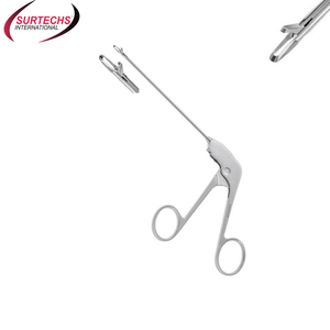 Surtechs เครื่องมือสำหรับการผ่าตัดกระดูกและข้อแบบแมนนวลเครื่องมือสำหรับการส่องกล้องแบบใช้ในการรักษากระดูกและกล้ามเนื้อซ้ายมีการเย็บแผลคีมหนีบตะกร้าเหล็ก - Product Image 1