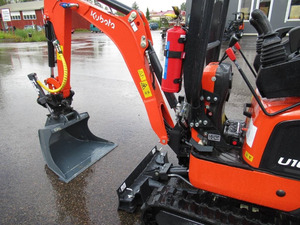 Kubota เครื่องขุดขนาดเล็ก U10-5รถตีนตะขาบแกว่งหางเป็นศูนย์แข็งแรงสำหรับโครงการขุดการเกษตร - Product Image 1