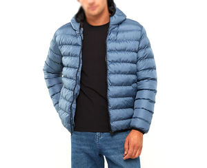 Veste d'hiver matelassée coupe-vent à bouton unique, doublure épaisse, qualité supérieure, style vintage streetwear, imperméable, veste matelassée pour moto - Product Image 1