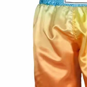 Pantalones cortos de Muay Thai de poliéster de alta calidad, pantalones cortos de Muay Thai transpirables para jóvenes personalizados para artes marciales, pantalones cortos Retro Muay Thai - Product Image 6