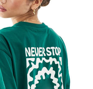 Venta al por mayor de camisetas de hombre de microfibra de Algodón 100% con logotipo personalizado Unisex Casual impreso transpirable corte holgado estilo de moda - Product Image 5