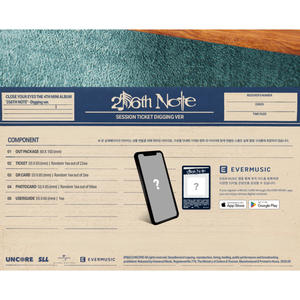 [SET] CLOSE YOUR EYES - 256th Note 4th Mini Album PULSE + 7 TENUTO +SE - Product Image 6