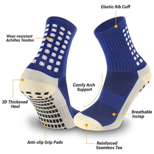 Calcetines Deportivos Antideslizantes para Hombre y Mujer con Agarre de Silicona en la Parte Inferior, Diseño Transpirable para Fútbol, Baloncesto, Tenis, Ciclismo y Uso Diario - Product Image 4