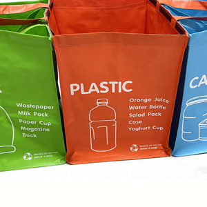 ถุงช้อปปิ้งขนาดใหญ่ลายตัวอักษรแบบทอ PP พร้อมกล่องบรรจุภัณฑ์ - Product Image 3