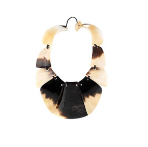 Collar de cuerno de diseñador de alta calidad, nueva tendencia de moda, fiestas y bodas, collar de cuerno Natural, joyería de artesanía de lujo - Product Image 6