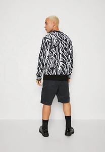 Customization Men's 100% Cotton 300g Fleece Winter Oversized Breathable Digital Printing Drop Shoulder Pullover <b>Crewneck</b> - Product Image 3