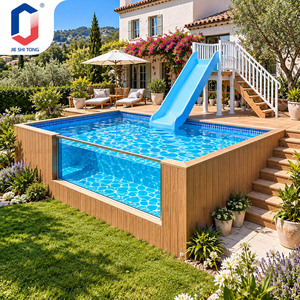FRP Swimming Pool <b>Slide</b> Durable Fiberglass <b>Water</b> <b>Slide</b> For Backyard Garden Park Amusement Playground Pool <b>Slide</b> - Product Image 5