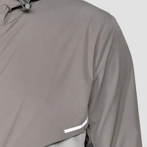 Conjunto de chándal cortavientos con capucha de la mejor calidad para mujer, ropa activa transpirable, chándales a prueba de viento, logotipo personalizado, gran oferta, OEM sólido - Product Image 4