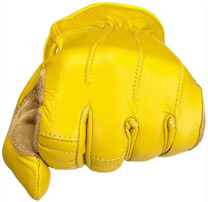 OEM True Safety Goatskin Leather Driver Guantes DE TRABAJO Rigger Industrial Leather Guantes DE TRABAJO Ropa de seguridad - Product Image 3