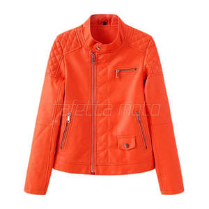 Blouson en cuir de moto PU, blouson en cuir de moto de haute qualité, taille adulte, blouson en cuir de moto pour femme - Product Image 1