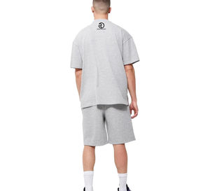 Streetwear de sport avec broderie imprimée, ensemble short 2 pièces personnalisé de haute qualité à la mode, service OEM, séchage rapide - Product Image 3