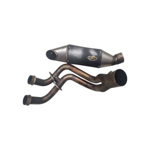 Échappement G&G pour Yamaha MT 07 14-17, état neuf, acier inoxydable avec adaptateur de 51 mm - Product Image 1