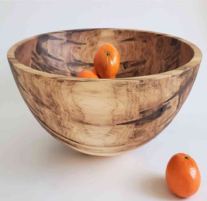 Acacia <b>wood</b> <b>salad</b> <b>bowl</b>. Natural wooden serving <b>bowl</b> for <b>salads</b>. Durable, eco-friendly. Available at wholesale prices. - Product Image 6