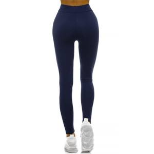 Derniers modèles de leggings de yoga pour femmes Logo personnalisé/Couleur respirant confortable Leggings de yoga à taille élastique de haute qualité - Product Image 3