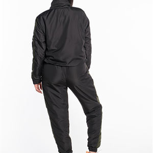 Conjunto Deportivo de Chaqueta Cortavientos y Pantalones para Hombre, Talla Grande, de Nailon, Ligero, con Forro de Malla, Impermeable, Transpirable, con Cierre de Cremallera - Product Image 2