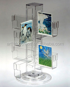 2025 nuevos tamaños personalizados, estanterías de acrílico transparente, escalera de escritorio, estantería para BIBLIOTECA, HOGAR, estilo moderno - Product Image 2