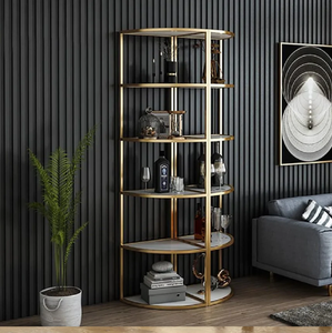 Pedestal de metal blanco ornamental de varios niveles para plantas. Diseño clásico de enrejado de jardín disponible a precios de mayoreo. - Product Image 4