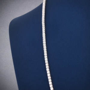 Diseño único Pass Diamond Tester Hip Hop colgante joyería 925 plata esterlina VVS1 Moissanite diamante tenis collar - Product Image 3