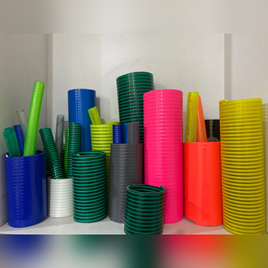 Tuyaux renforcés en PVC en gros, tubes flexibles pour transfert de fluides lourds, prix d'exportation en gros, liquidation mondiale - Product Image 1