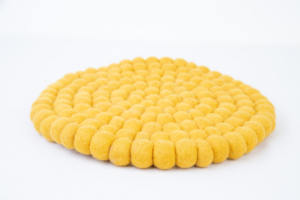 Exquisite Nepalese Artistry 100% Handmade Felt Wool Eco-Friendly <b>Tea</b> <b>Coasters</b> for High Quality <b>Tea</b> Moments - Product Image 2