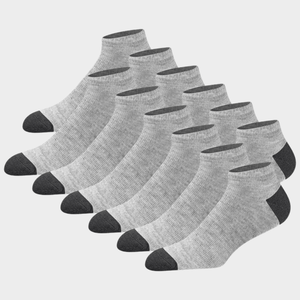 Chaussettes de cheville athlétiques confortables unisexes 100% coton avec logo coloré imprimé design chaussettes tricotées sportives quotidiennes antidérapantes jetables - Product Image 5