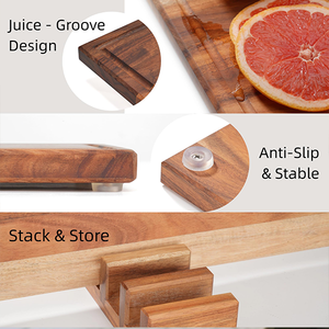Tablas <span class=keywords><strong>de</strong></span> <span class=keywords><strong>Cortar</strong></span> <span class=keywords><strong>de</strong></span> Madera <span class=keywords><strong>de</strong></span> Acacia al por Mayor, Tablas <span class=keywords><strong>de</strong></span> <span class=keywords><strong>Cortar</strong></span> Grandes <span class=keywords><strong>de</strong></span> Madera Maciza para Carne, Queso, Frutas y Verduras - Product Image 6