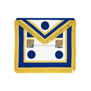 ผ้ากันเปื้อนงานฝีมือระดับพรีเมียม ปักมือลายมาสัน คุณภาพสูง ด้วยดิ้นทอง ออกแบบตามสั่ง ขายส่ง - Product Image 1