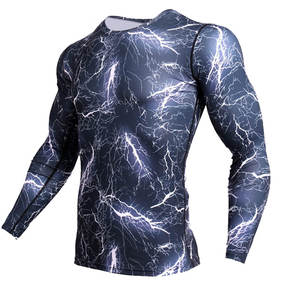 Camiseta de Compresión con Logo Personalizado para MMA y BJJ, Mangas Largas, Impresión por Sublimación, para Fitness y Entrenamiento - Product Image 6