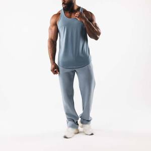 Haute qualité débardeurs hommes Stringer débardeurs musculation salle de sport sport vêtements musculaires vêtements pour hommes grande taille coton Polyester - Product Image 2