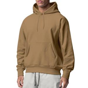 Sudaderas con capucha y sudaderas de lana de poliéster unisex de 260gsm, ropa de hombre OEM con logotipo personalizado para impresión digital de primavera - Product Image 2