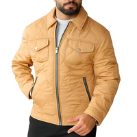 Veste d'hiver longue matelassée imperméable pour homme, coupe-vent avec fermeture éclair, idéale pour l'extérieur et le quotidien