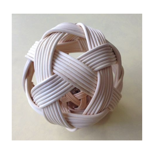 Customizable Handmade Natural Plant Decorative Ball 3cm White Rattan Ball <b>Diffuser</b> <b>Reed</b> Decoration From Vietnam - Product Image 2