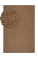 Tapis en sisal tissé de style moderne, qualité supérieure, brun naturel, couleur unie, résistant aux taches, anti-allergique, antibactérien, respirant