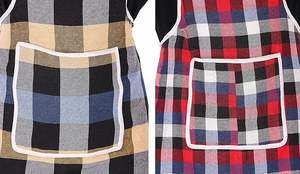 Customizable Eco-Friendly Cotton Classic Women's <b>Apron</b> with Washable Fabric Personalized Sizes for Cafe Restaurant Personal Use - Product Image 4