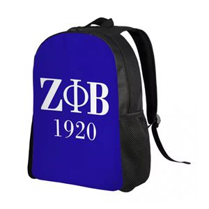 <span class=keywords><strong>Zeta</strong></span> <span class=keywords><strong>phi</strong></span> <span class=keywords><strong>Beta</strong></span> thư mô hình sinh viên giản dị ba lô với Cordura dây kéo đóng cửa công suất lớn & Thiết kế bền - Product Image 2